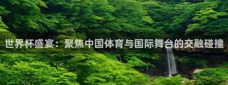 2026 世界杯：世界杯盛宴：聚焦中国体育与国际舞台的交融碰撞
